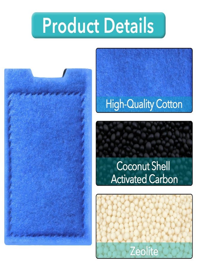 Joworthy 16 Pcs Rite-Size Z Filter Cartridges Compatible with MarineLand Eclipse Filtration Systems - Replacement for Aquarium Rite-Size Z Filter Cartridge - Image 4